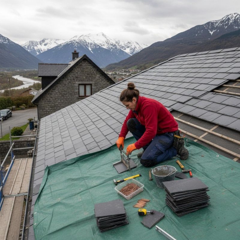 Spanish Tile Roof Replacement